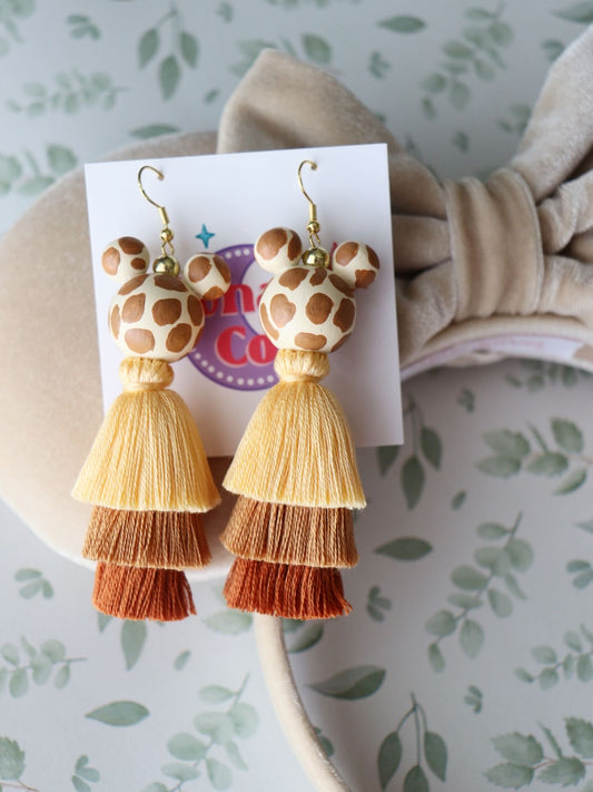 Giraffe Earrings