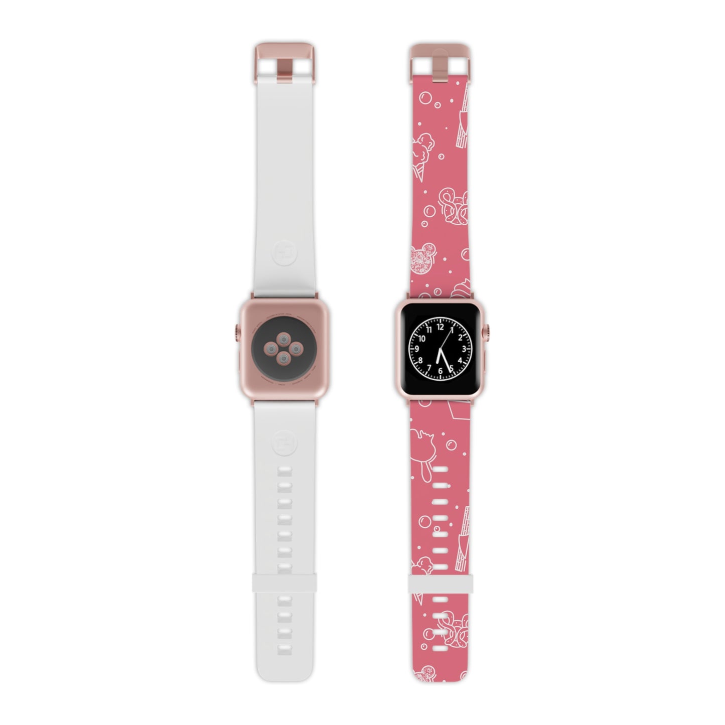 Snacks - Pink Coral - Watch Band for Apple Watch