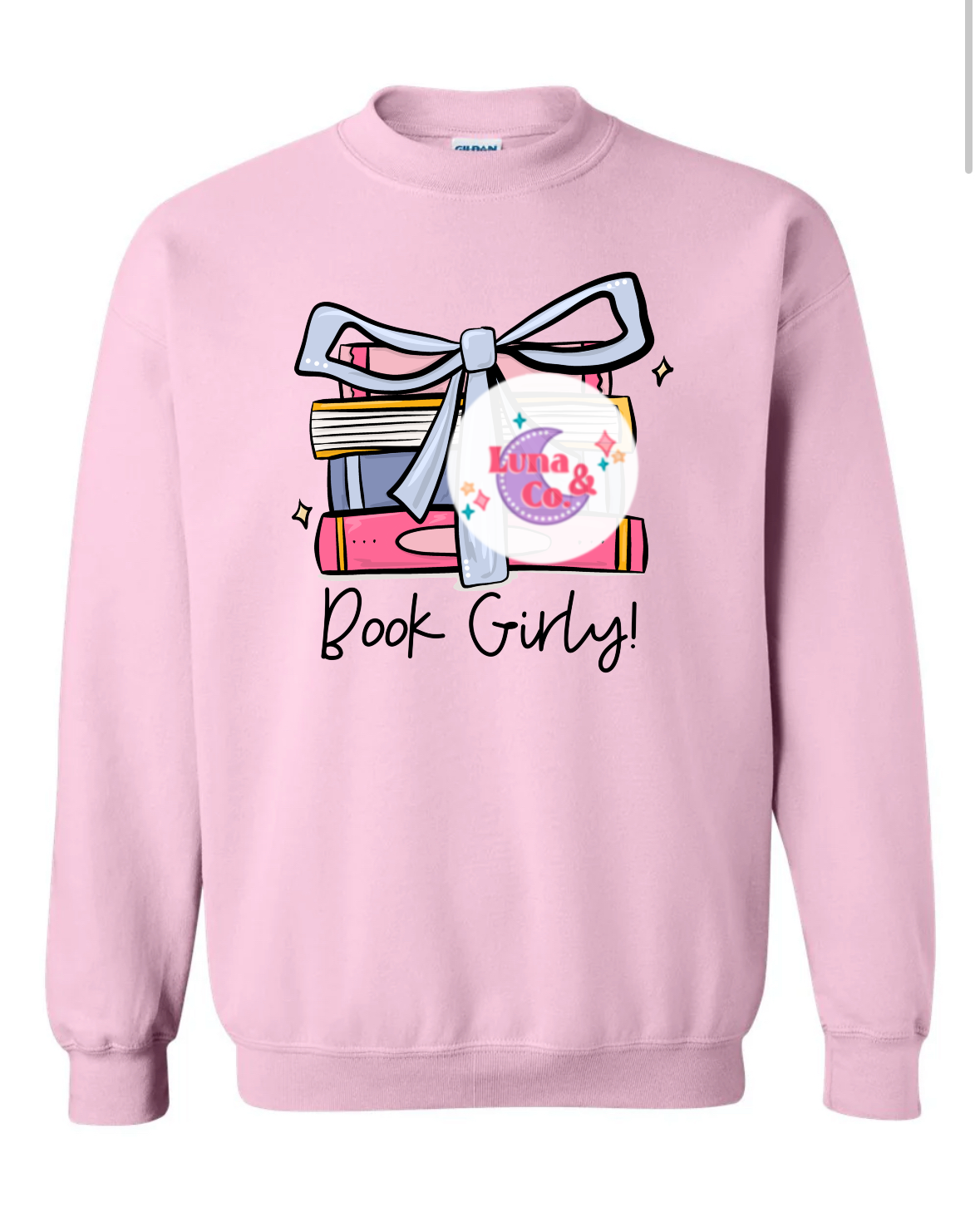 Book Girly Sweatshirt