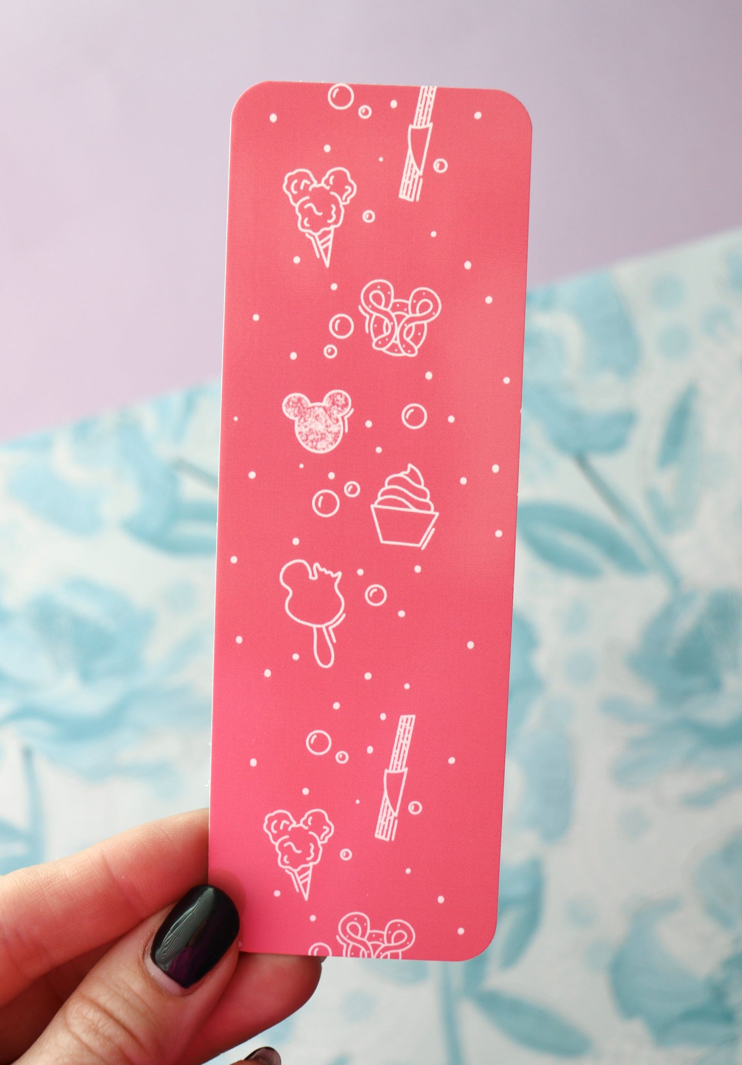 Pink Snacks Bookmark