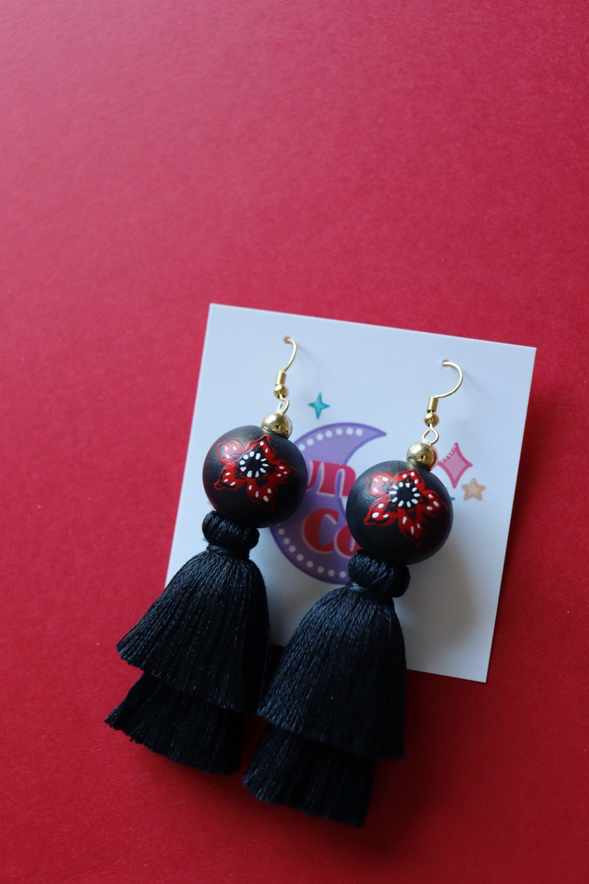 Strange Monster Tassel Earrings