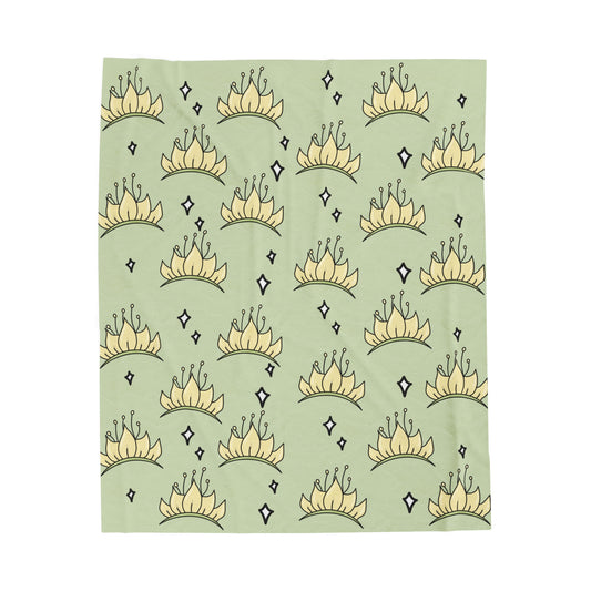 Leaf Crown Blanket