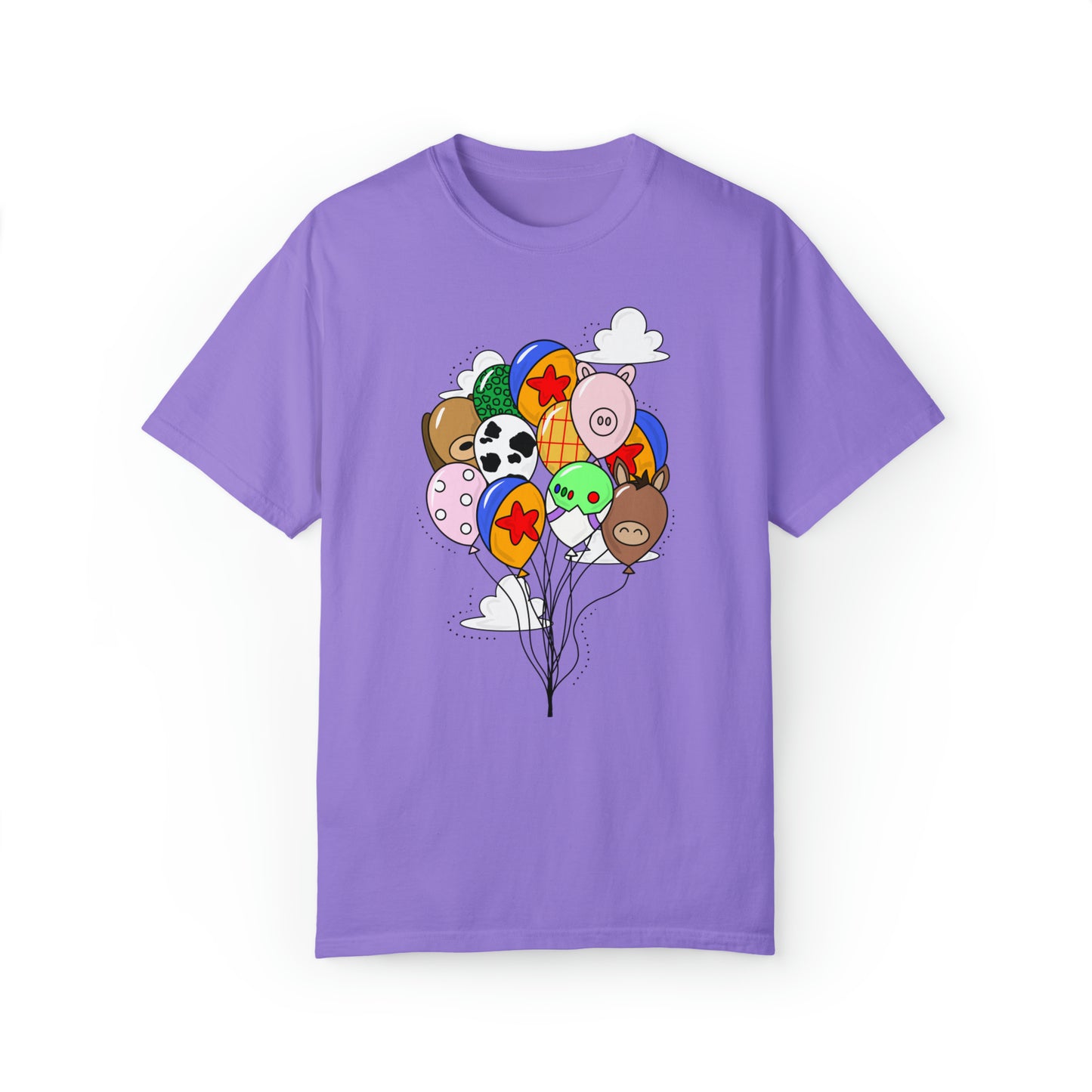 Adult Toy Balloons Tee - Comfort Colors