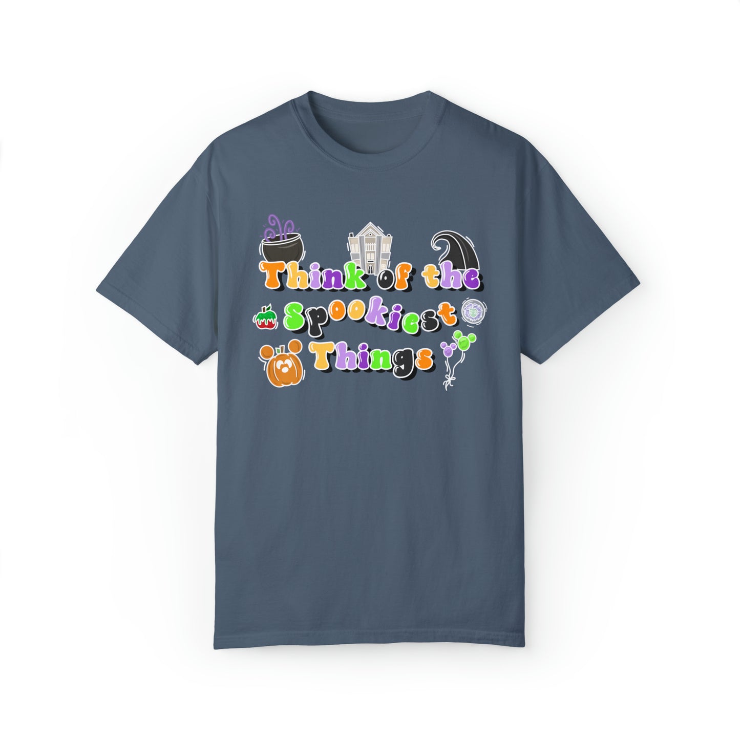 Adult Think of the spookiest things Tee - Comfort Colors