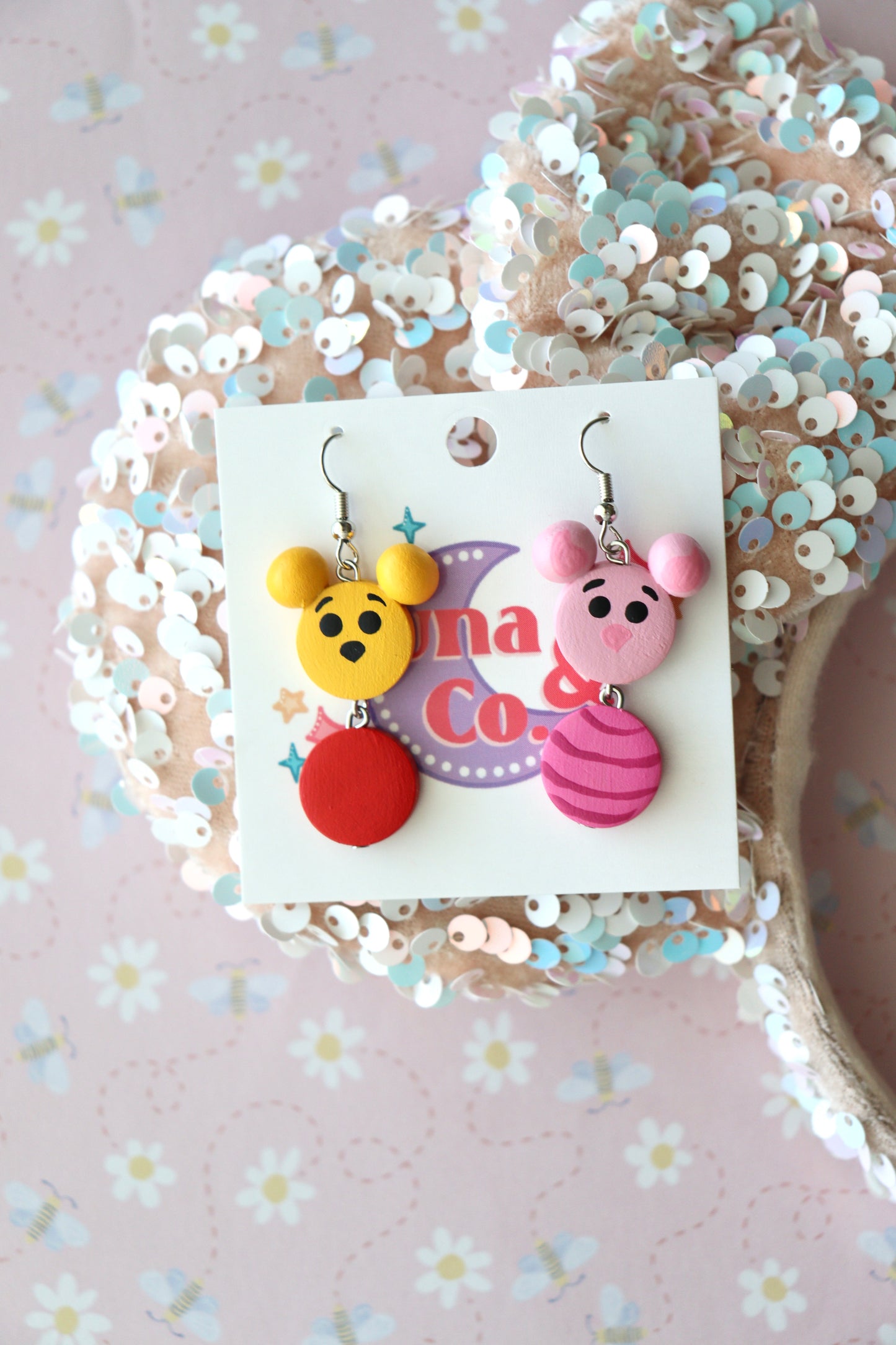 Mismatch Pooh & Friends Dangles