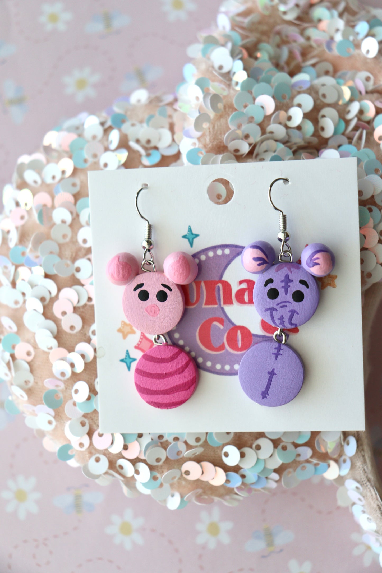 Mismatch Pooh & Friends Dangles