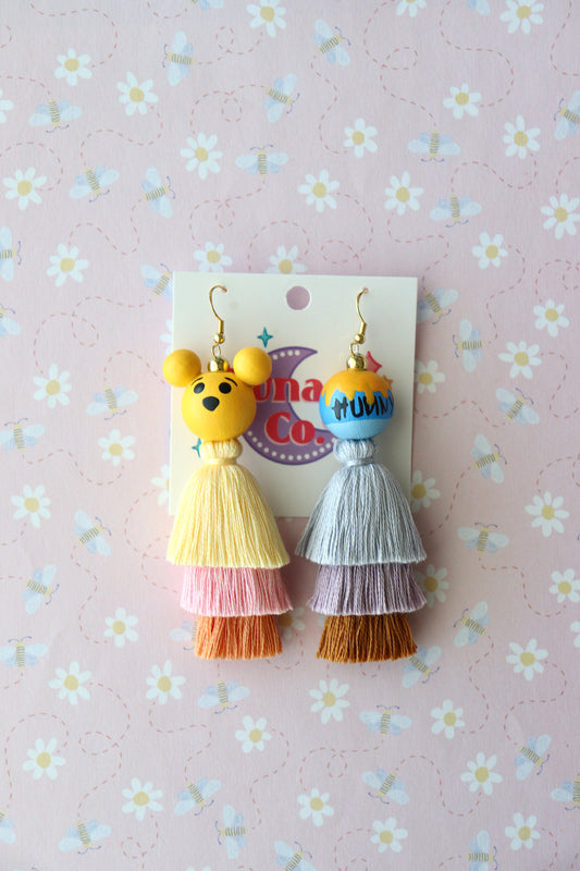 Pooh & Honey Pot Earrings