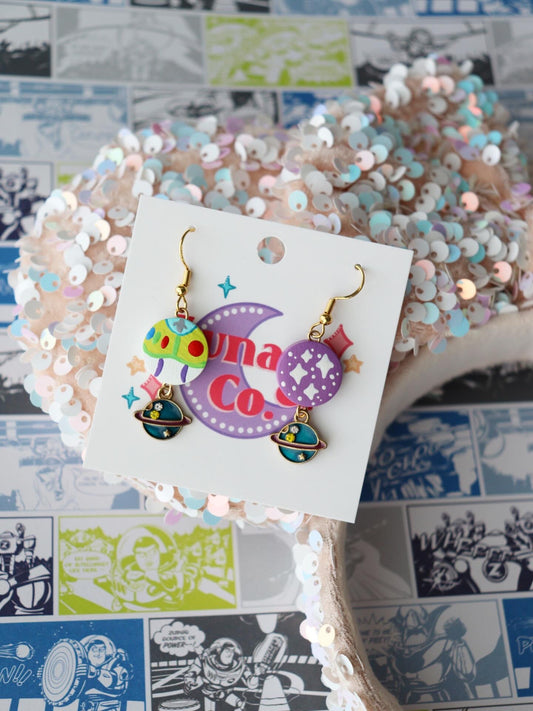 Space Ranger Charm Dangles