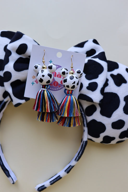 Cowboy Mix Tassel Earrings