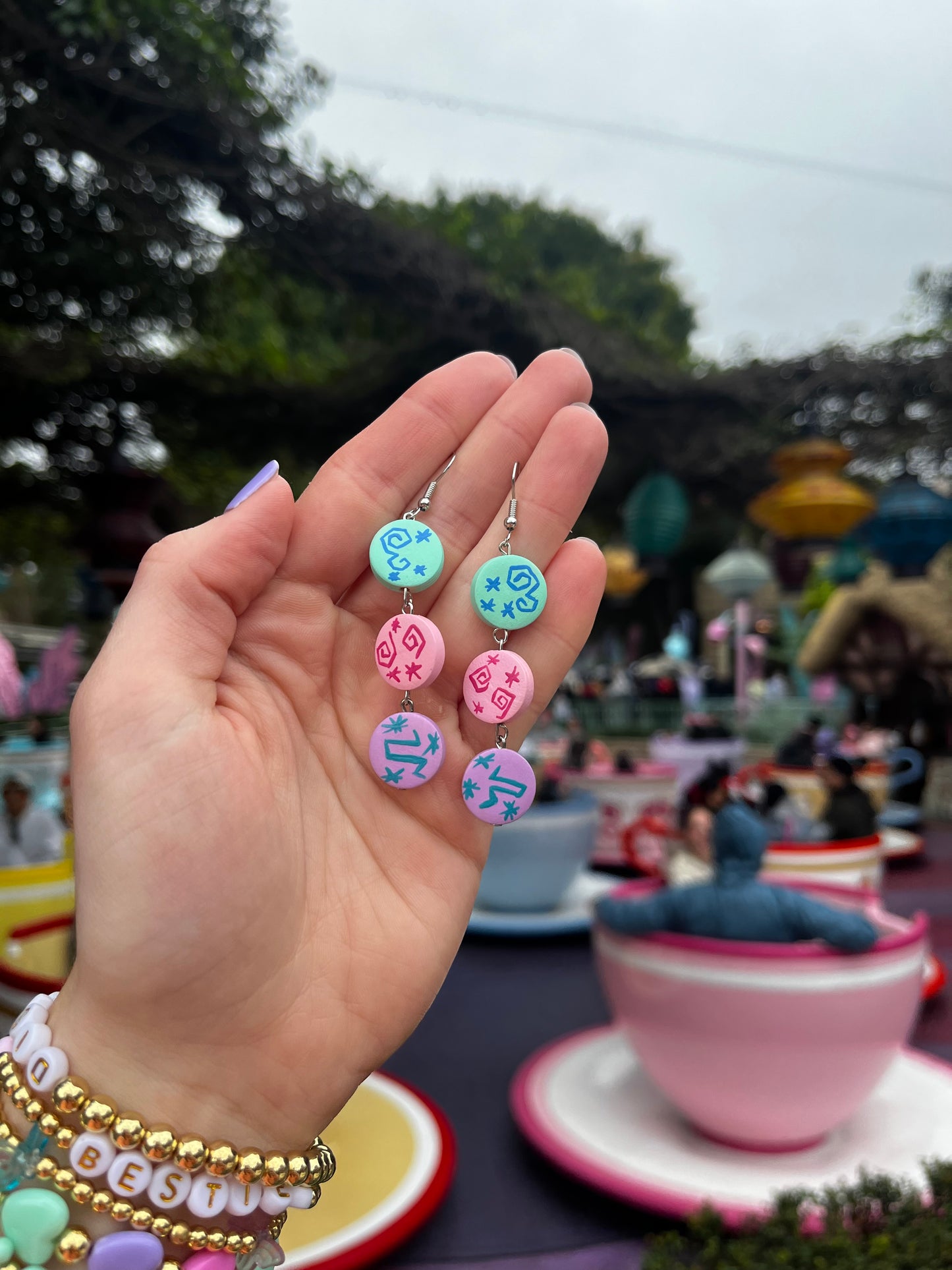 WDW Teacup Dangles