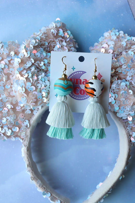Arabian Nights Tassel Earrings