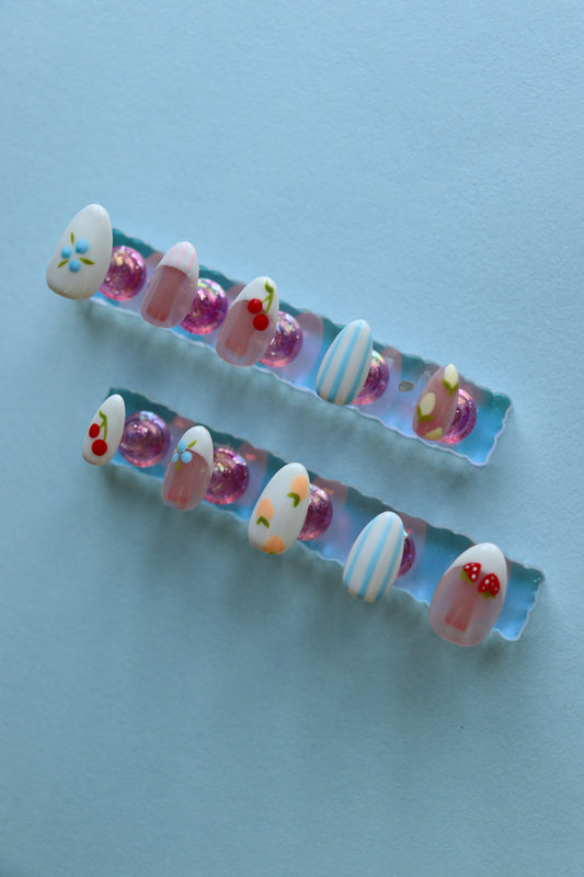 Fruity Chic Press on Nails