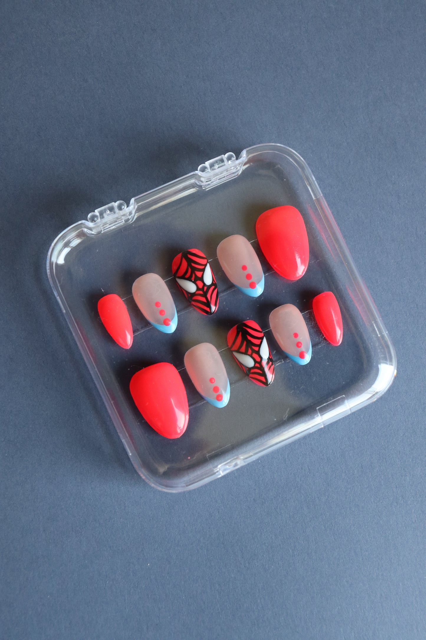 Spidey Chic Press on nails