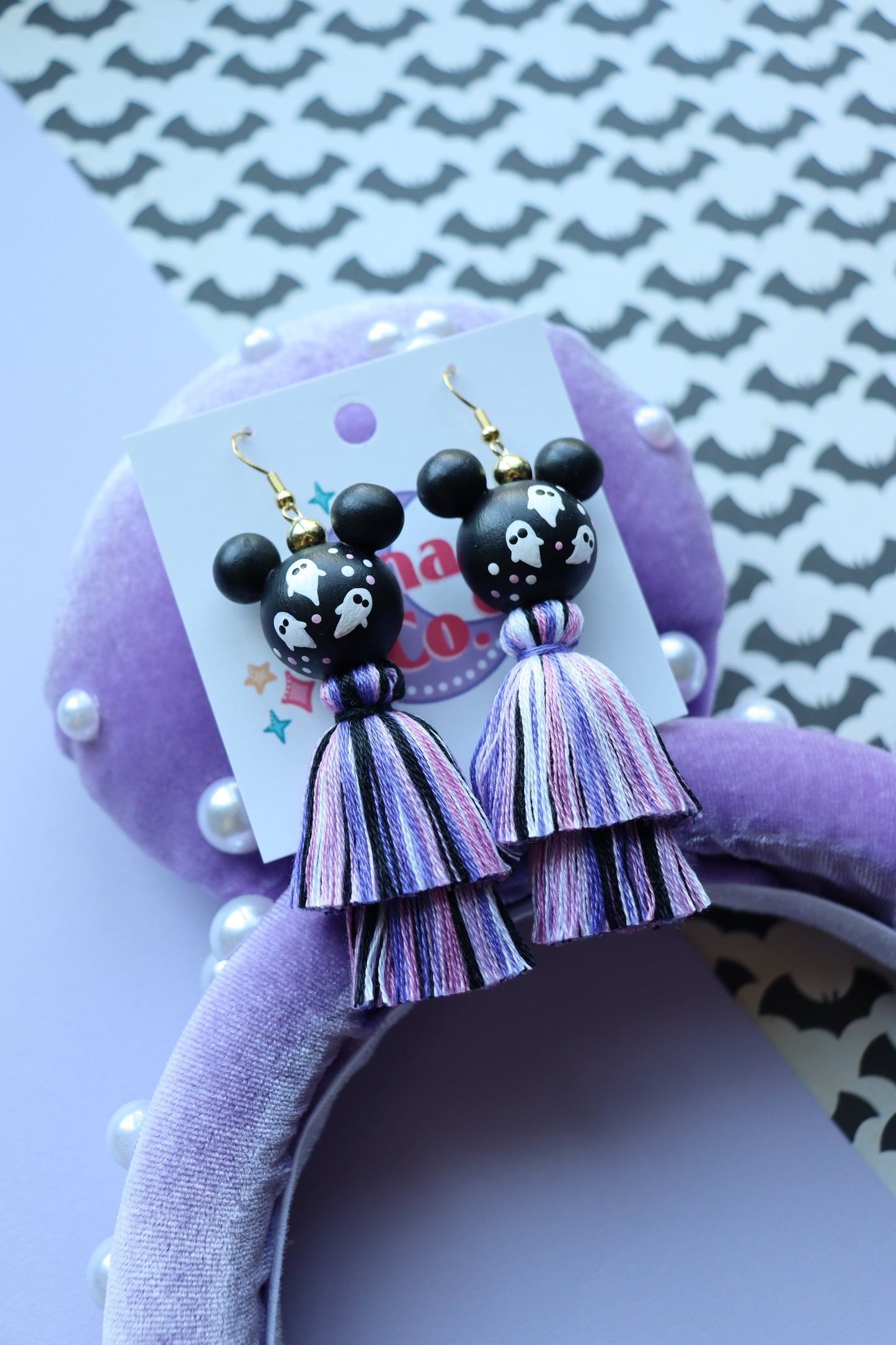 Ghost Girly Pop Mix Tassel Earrings