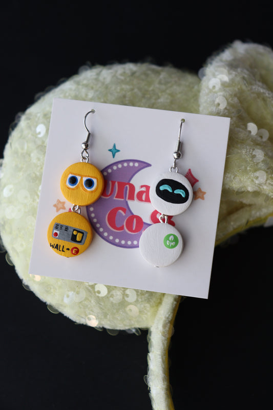 Space Love Dangle Earrings