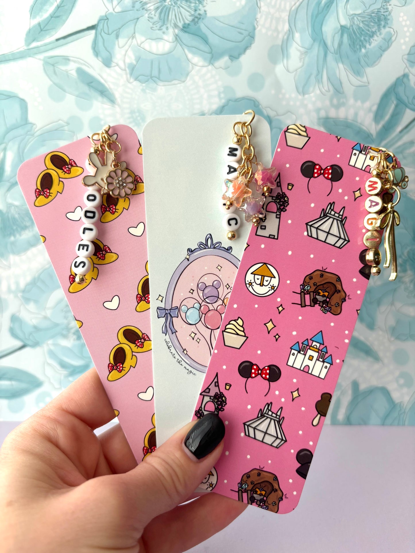 Neutral Book Girly Bookmark (PREORDER)