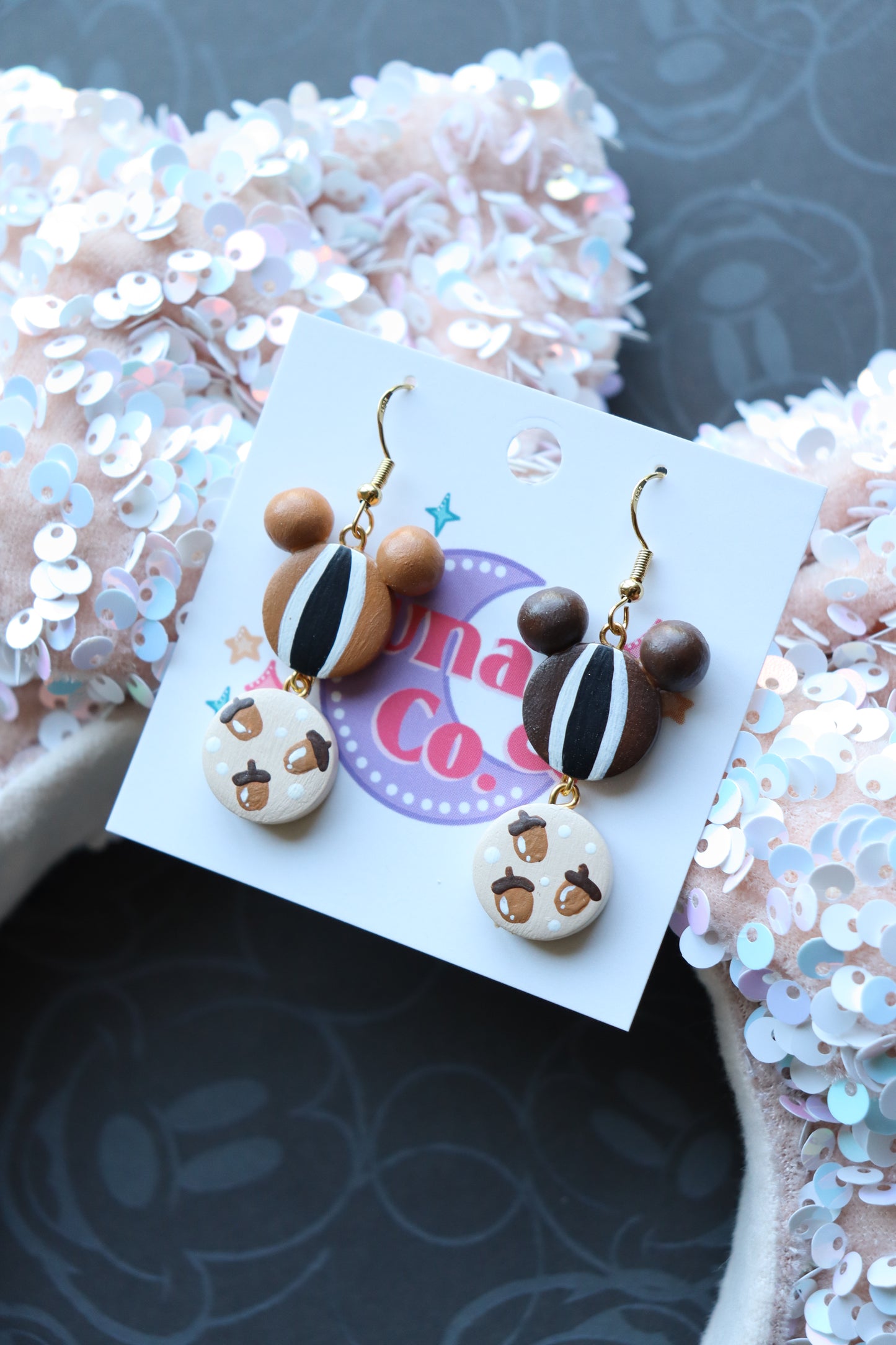Chip & Dale Dangle Earrings