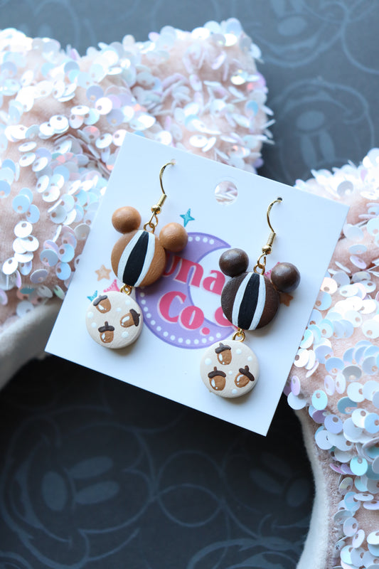 Chip & Dale Dangle Earrings