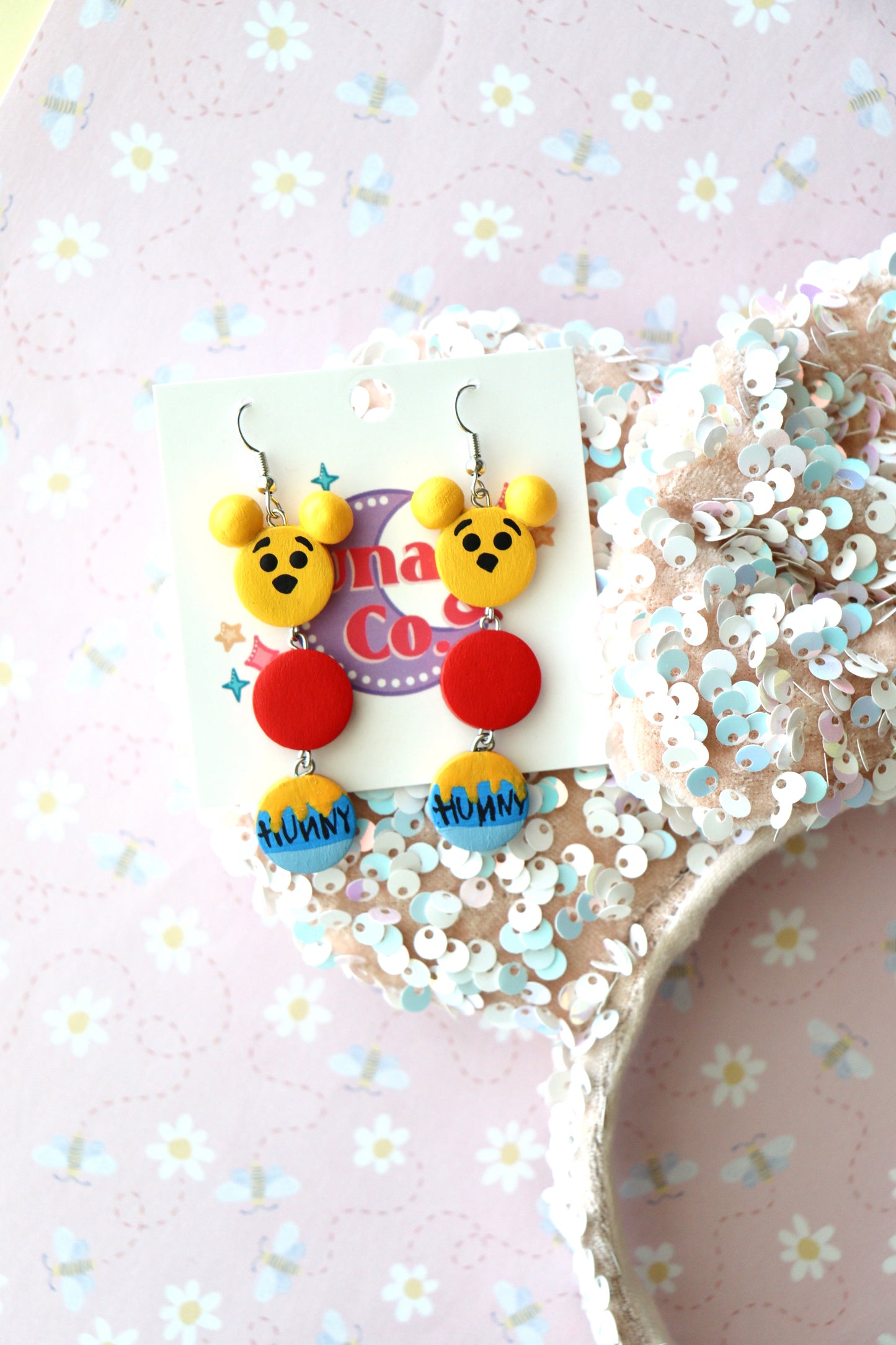 Pooh Bear Dangles