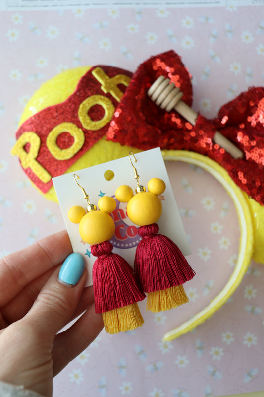 Classic Pooh Bear Earrings