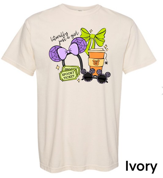 Literally just a girl - Spooky