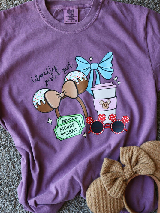 Literally just a girl (Christmas Version)