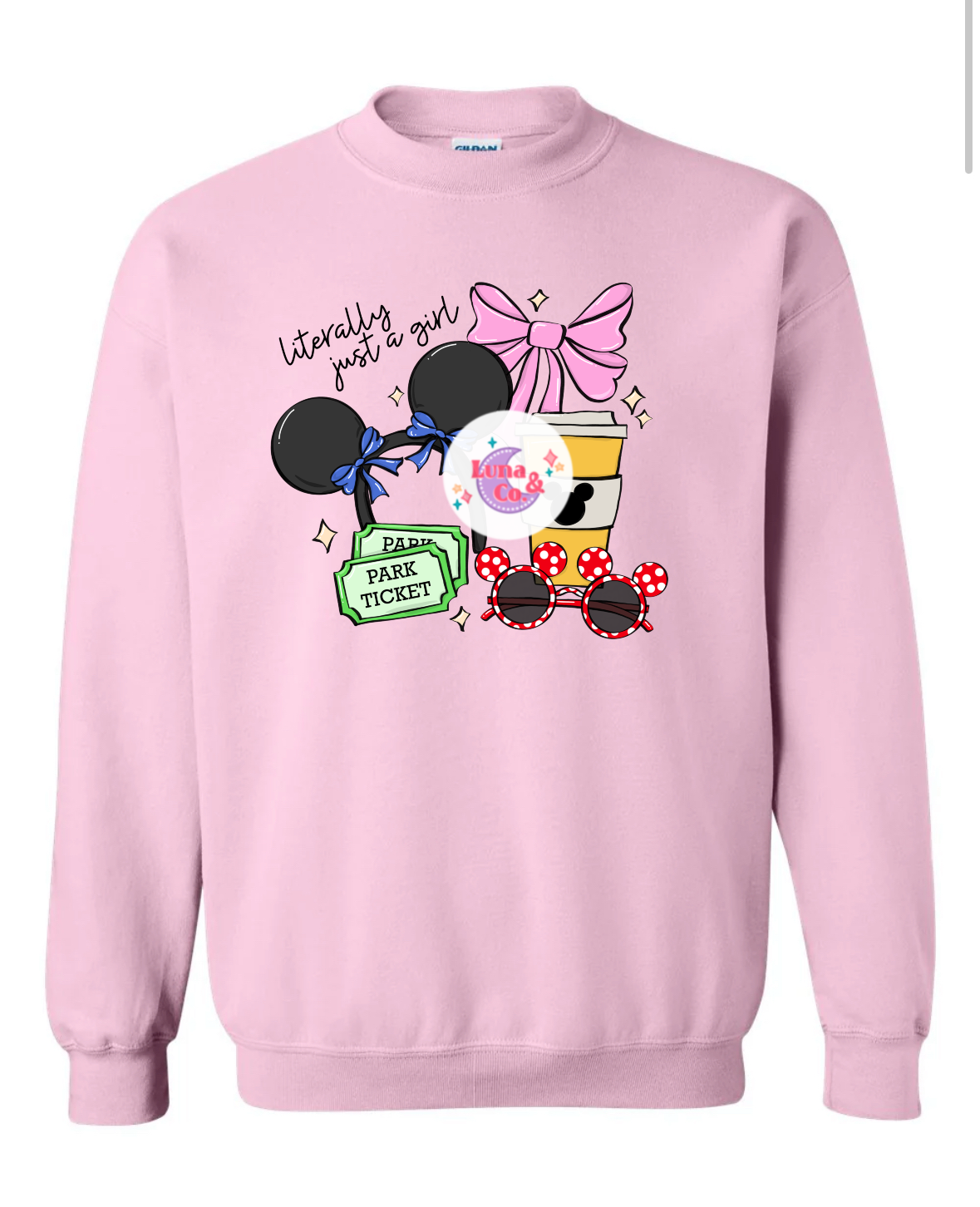 Literally just a girl Sensational 6 Sweatshirt