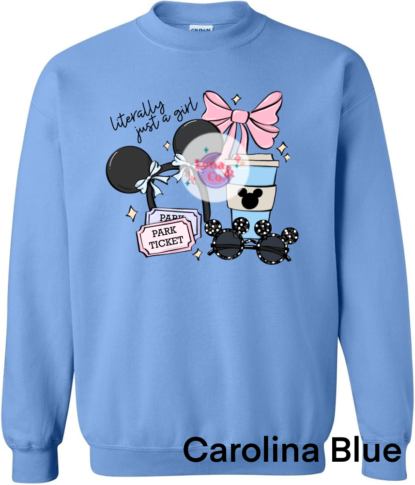 Literally just a girl Fairytale Sweatshirt