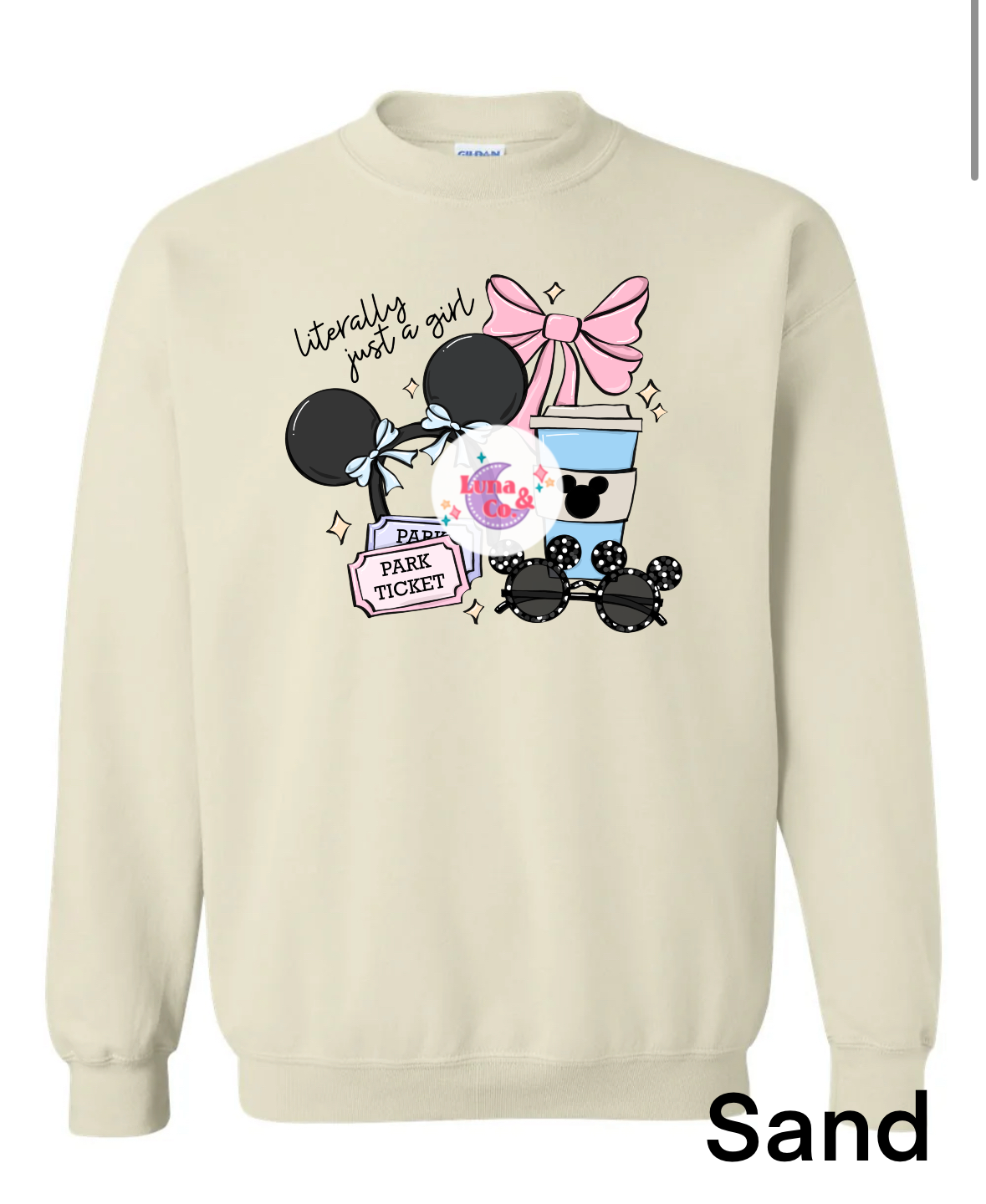 Literally just a girl Fairytale Sweatshirt