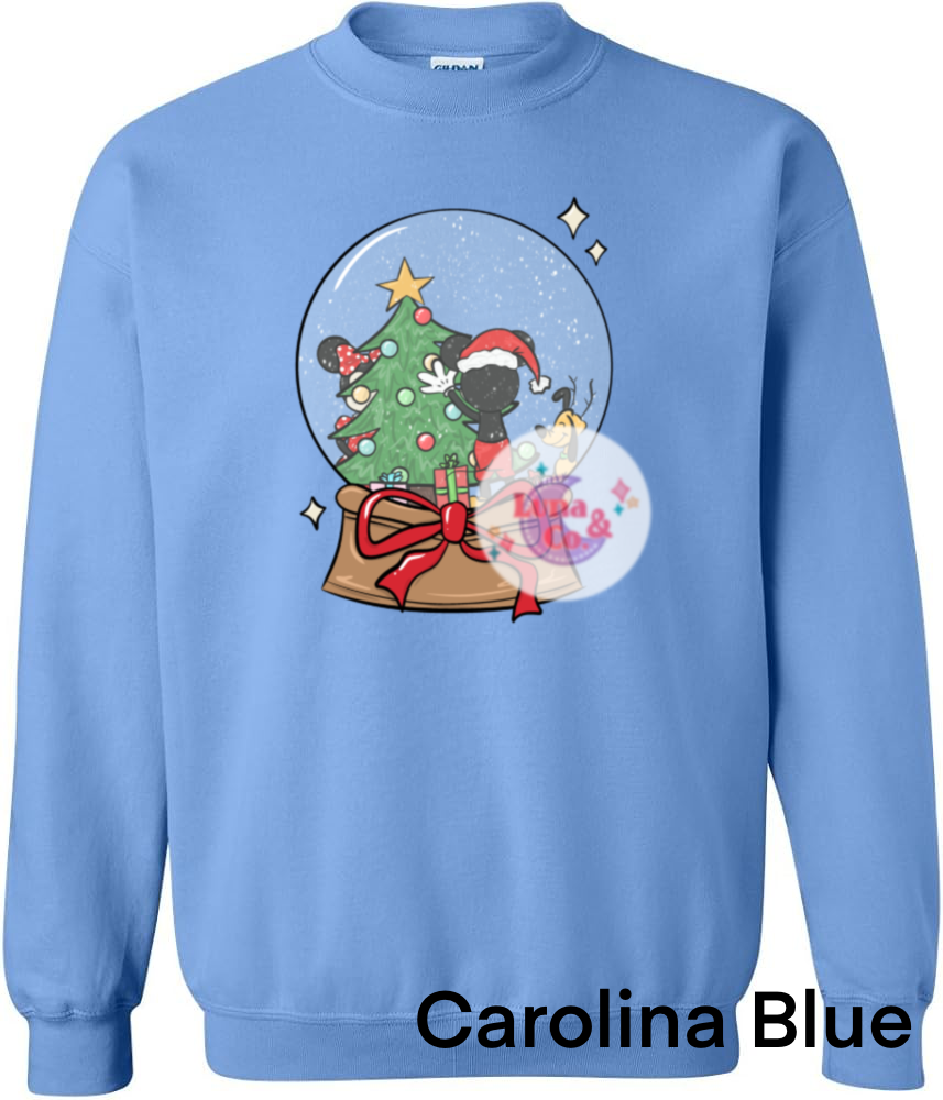 Mouse Tree Snowglobe Sweatshirt
