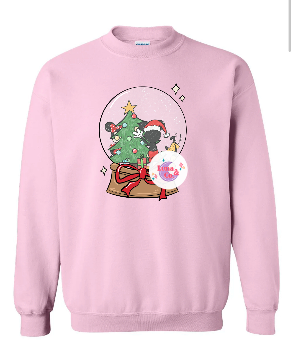 Mouse Tree Snowglobe Sweatshirt