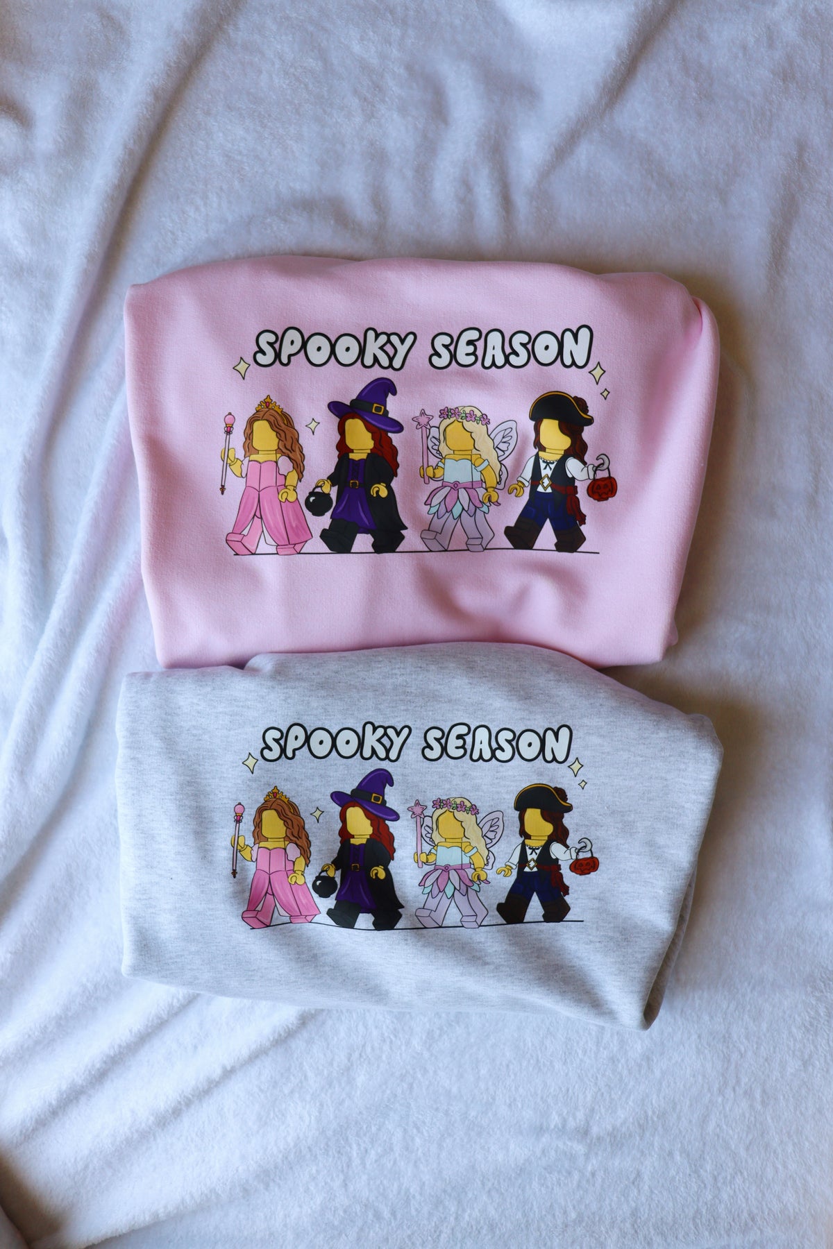 Brick Ghouls Spooky Season Sweatshirt Adult