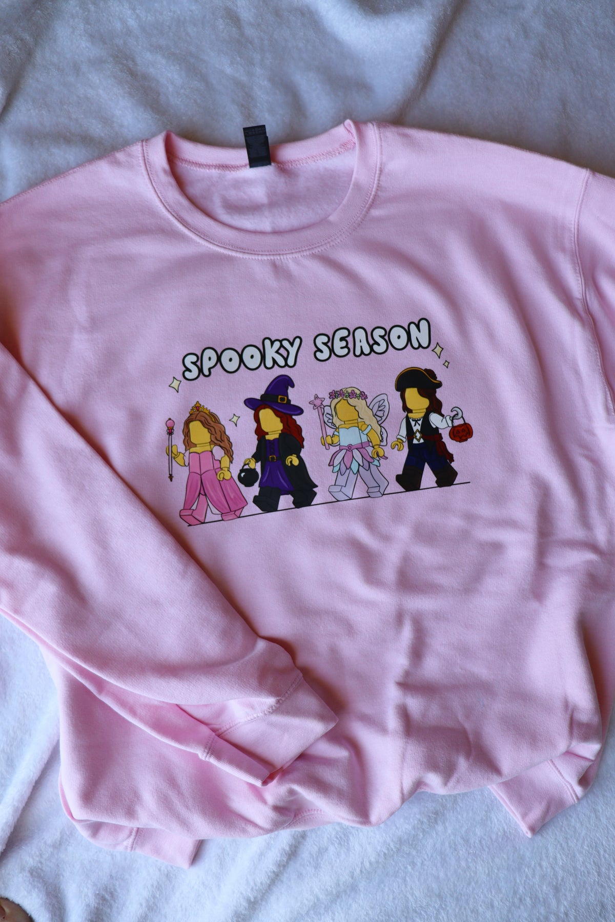 Brick Ghouls Spooky Season Sweatshirt Adult