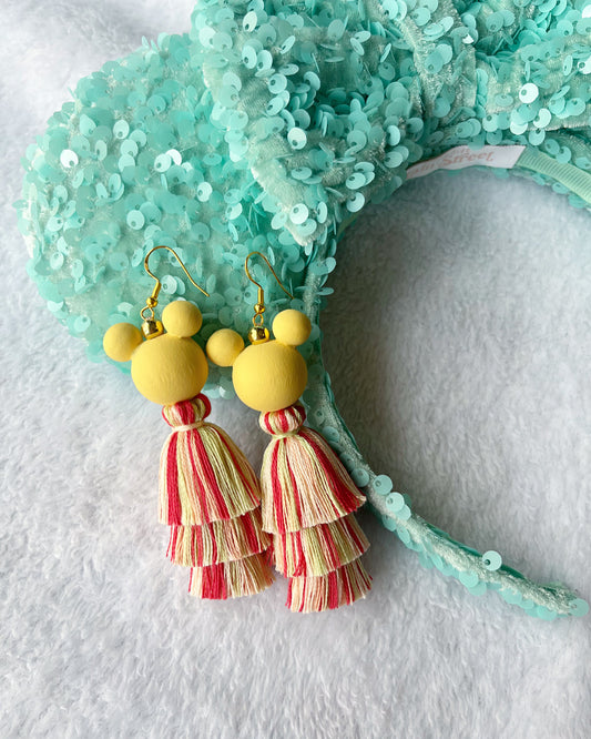 Raspberry Lemonade Earrings