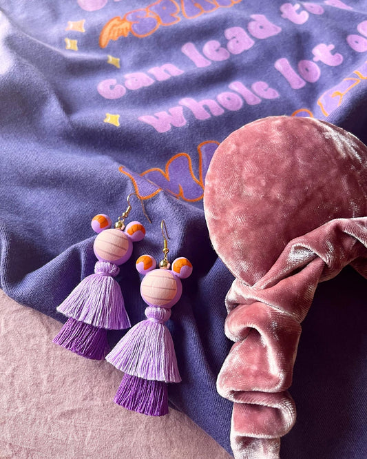 Magical Dragon 2.0 Tassel Earrings