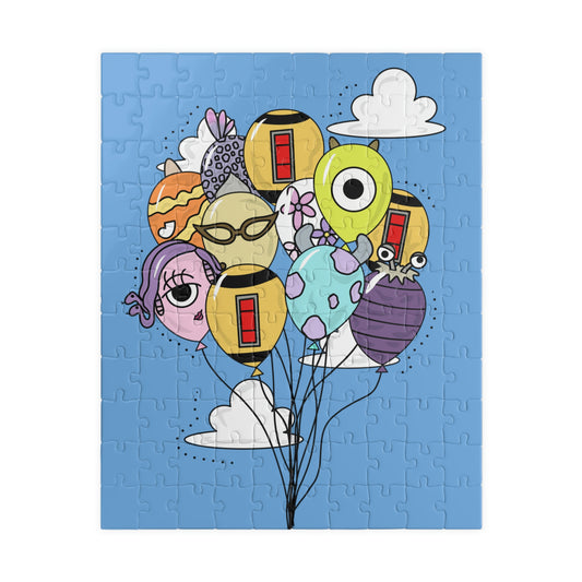 Monster Balloons Puzzle
