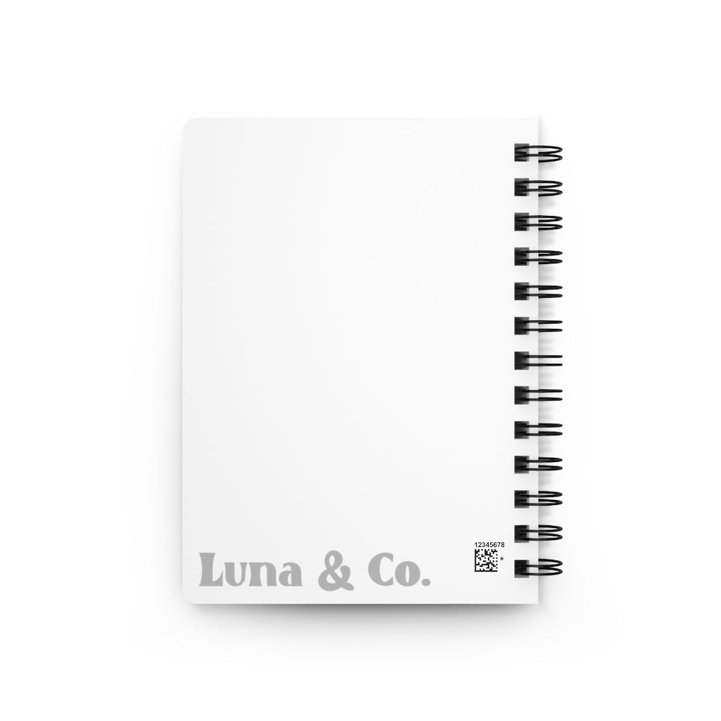 Cali Dreamin Notebook - White