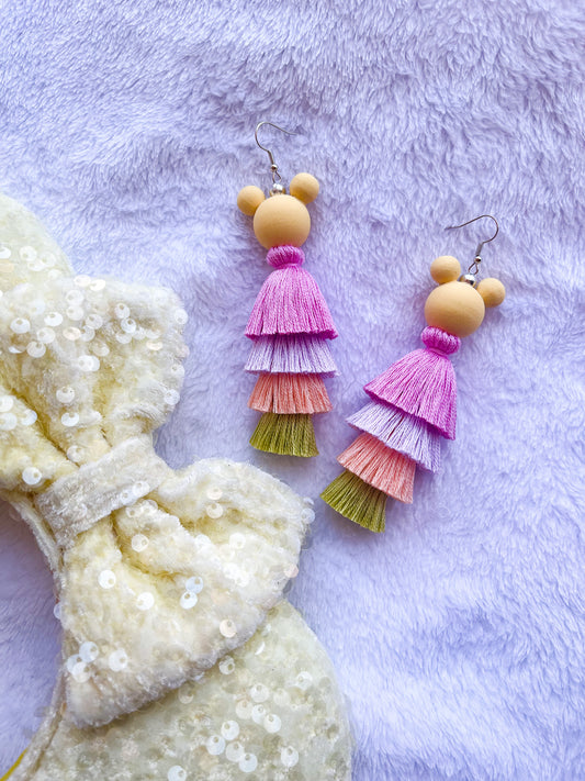Hello Spring Tassel Earrings