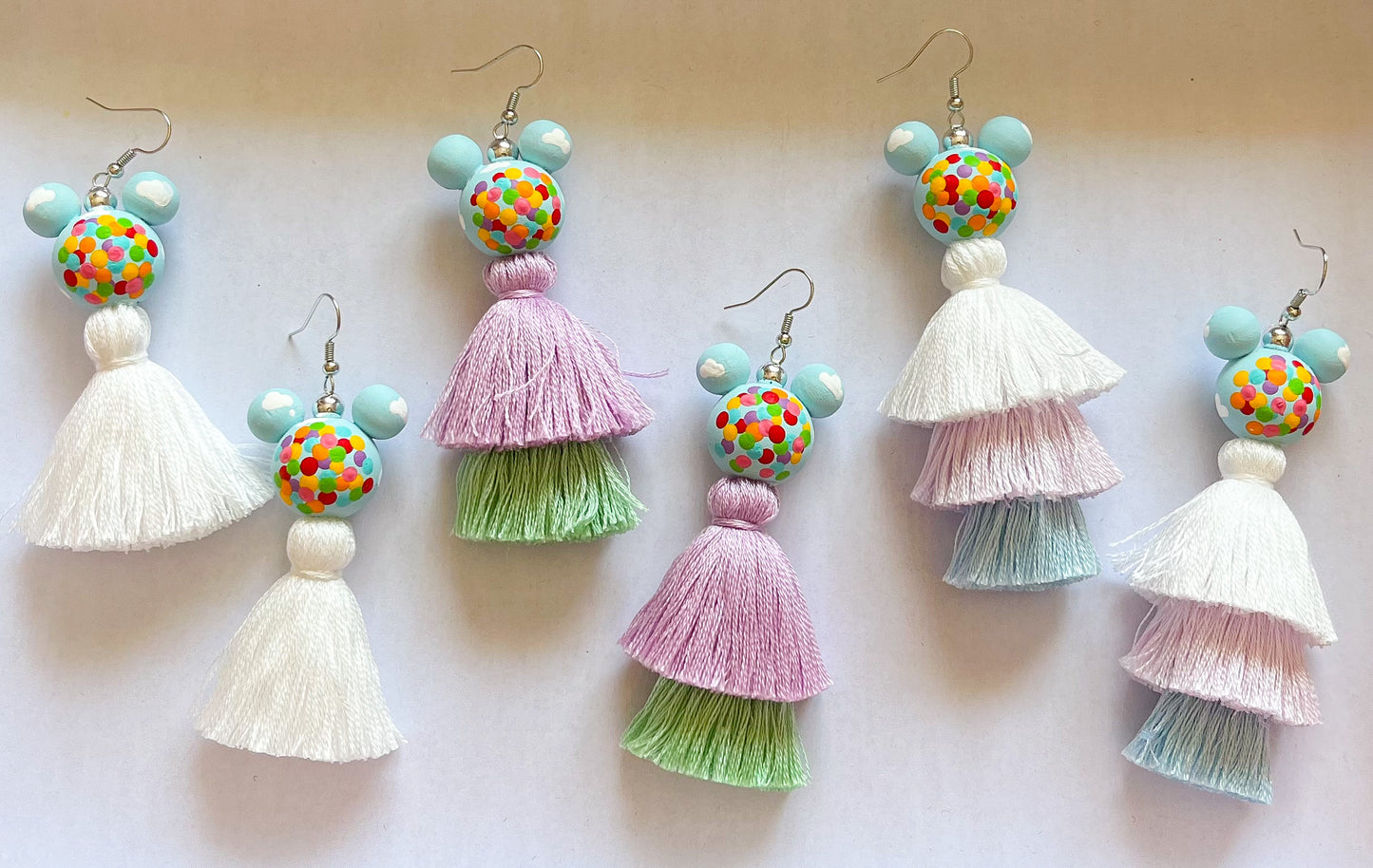UP Balloons Tassel Earrings