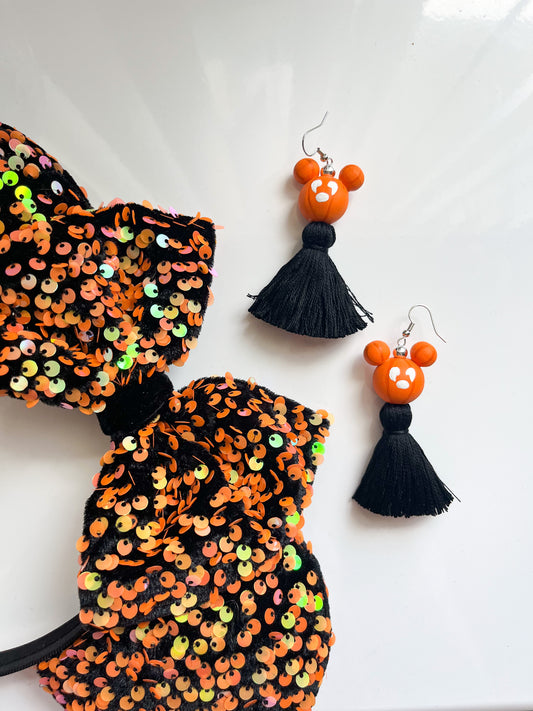 Mouse Pumpkin Tassels